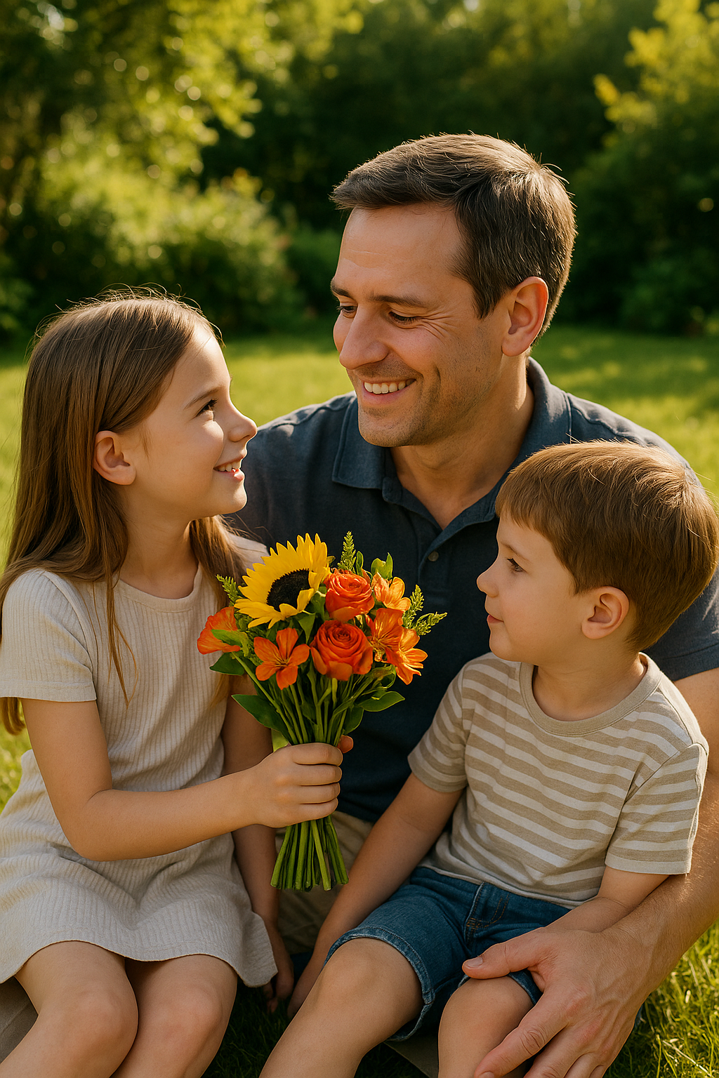 Not just for mums – give Dad the flowers he deserves