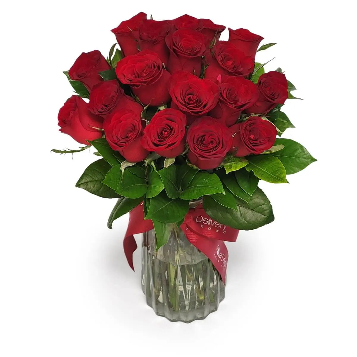 18 Red Roses Flower Arrangements