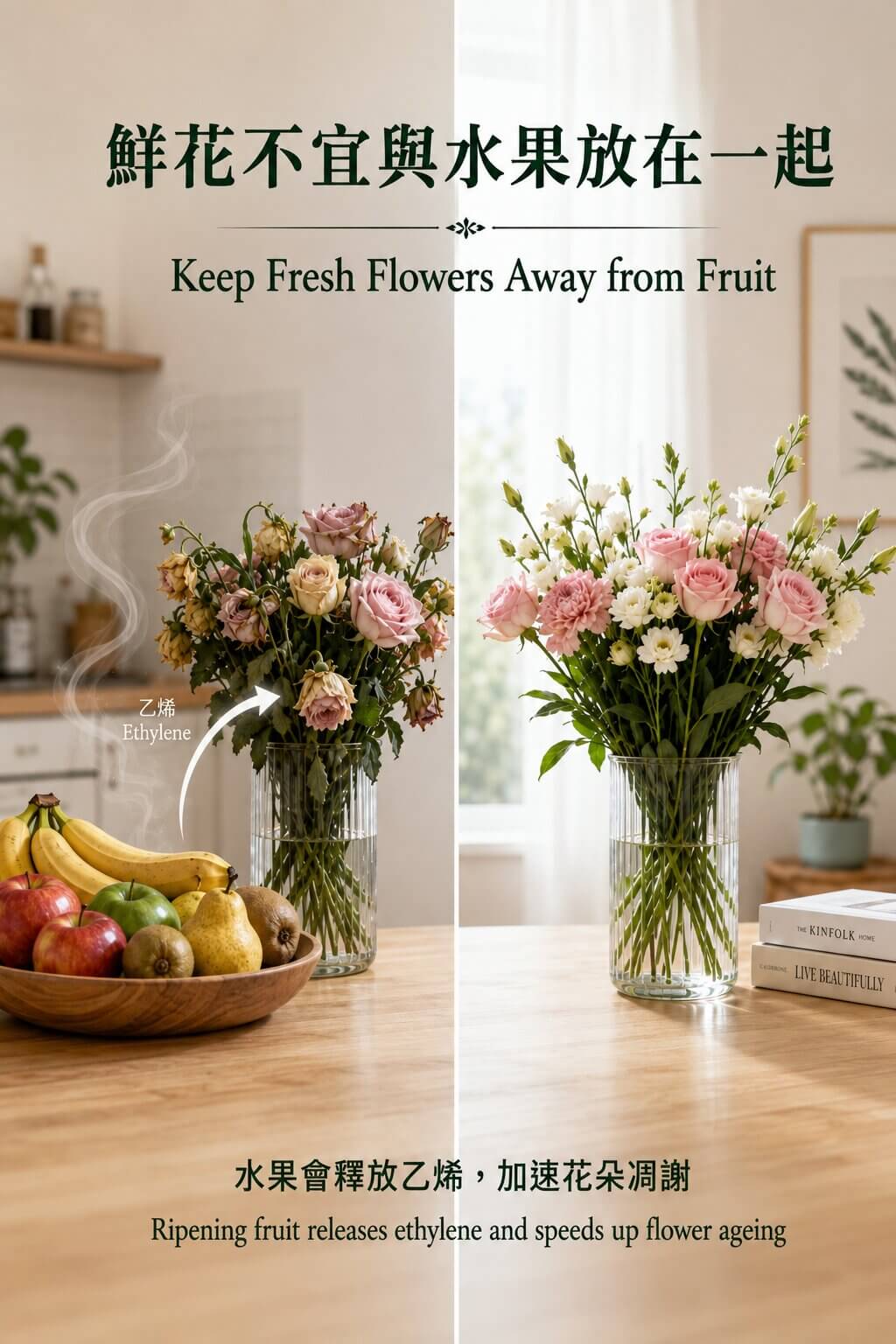 Why Can’t Fresh Flowers Be Kept with Fruit? Understanding the Effects of Ethylene on Flowers