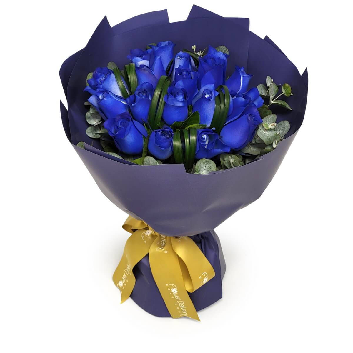 Forever Beautiful Blue Roses Bouquet